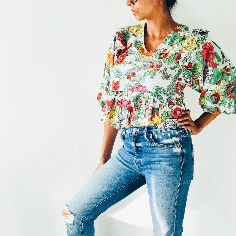 SOLD NWT Anthropologie’s Love the Label Regan top - Picture 5 of 8